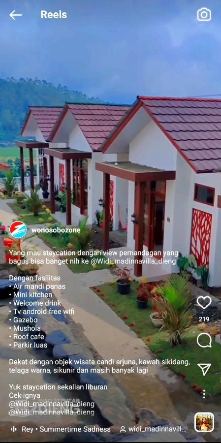 Villa Madinna Dieng Diyeng Exterior foto